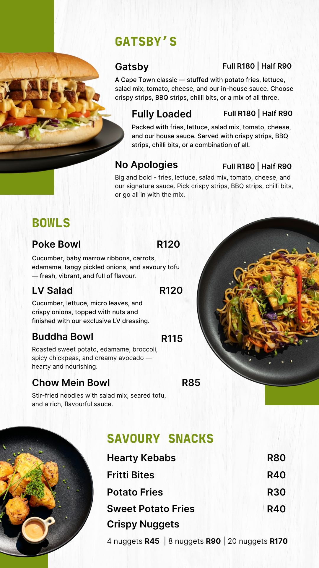 Lekker Vegan Menu - Page 2